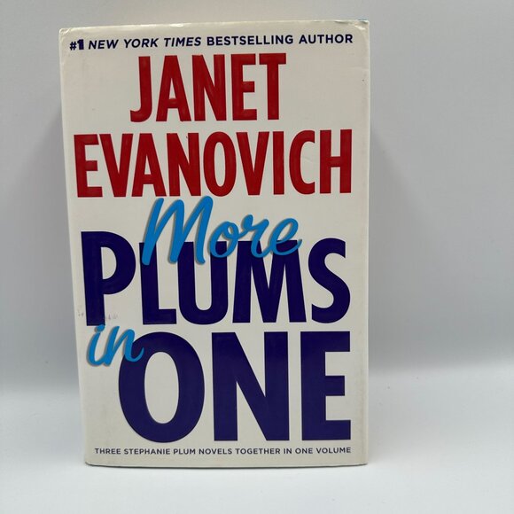 Janet Evanovich More Plums In One Hardcover First Edition 2007 Stephanie Plum - Picture 1 of 4